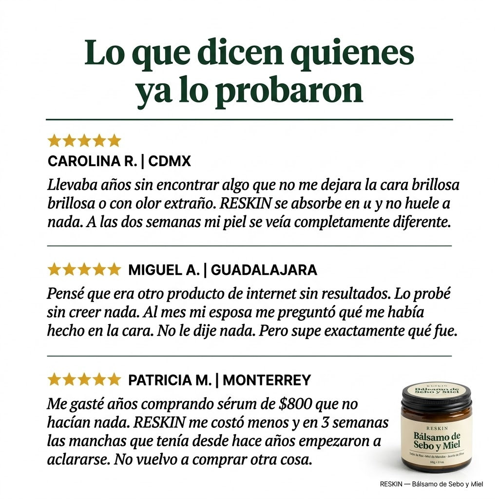 RESKIN - Rejuvenece tu Piel con Sebo de Res