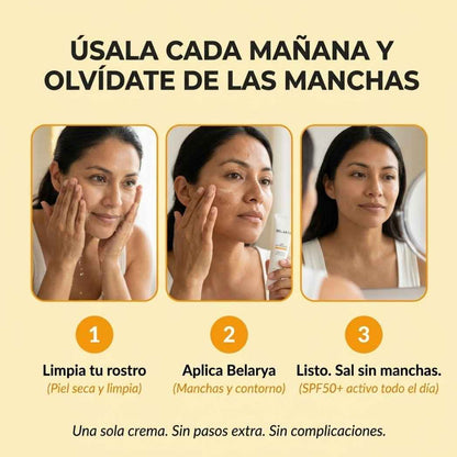 Belarya™ Elimina Manchas Faciales en 4 Semanas