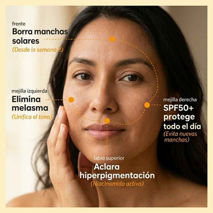 Belarya™ Elimina Manchas Faciales en 4 Semanas