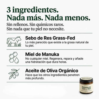 RESKIN - Rejuvenece tu Piel con Sebo de Res