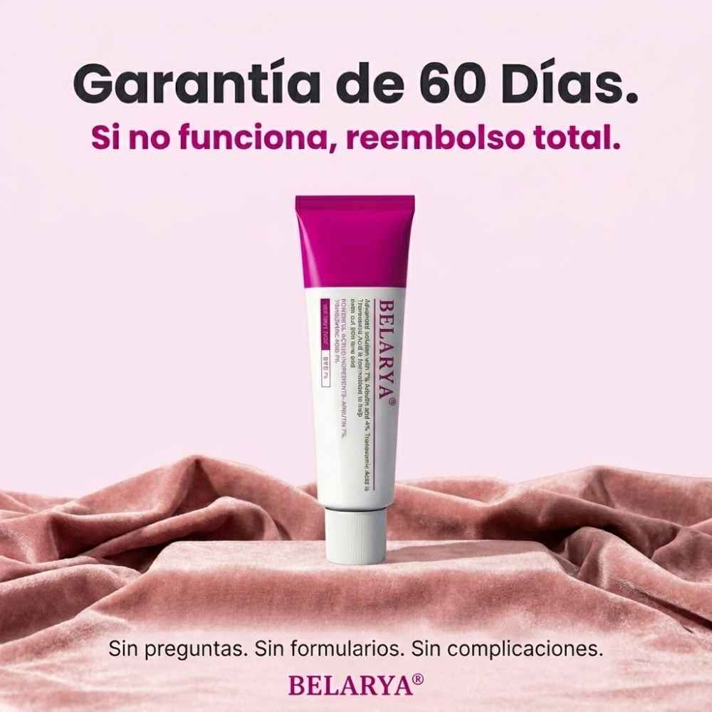 Belarya™ Elimina Manchas Faciales en 4 Semanas con Crema de Arbutina