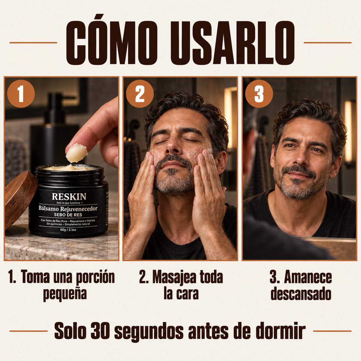 Cómo usar RESKIN en la cara