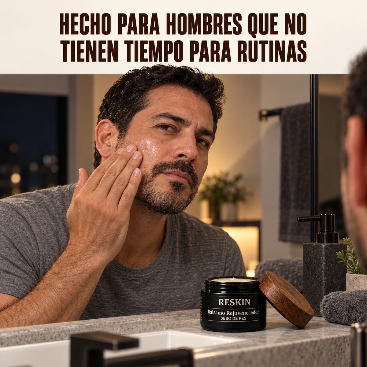 Hecho para hombres que no tienen tiempo para rutinas