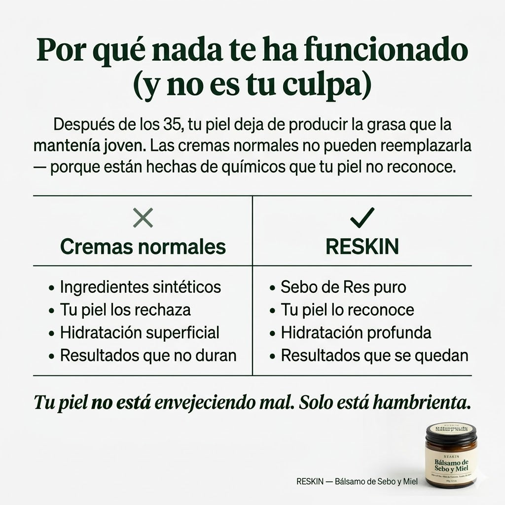 RESKIN - Rejuvenece tu Piel con Sebo de Res